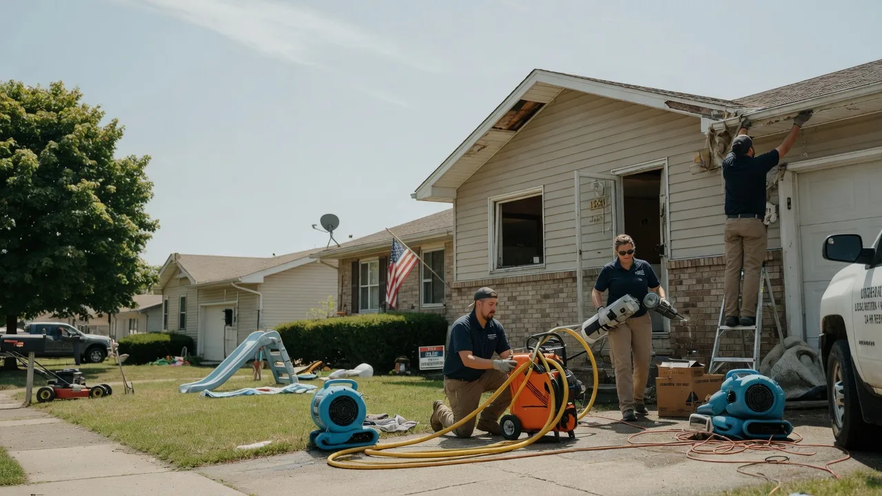 Water Damage Restoration in Saline, LA near me
